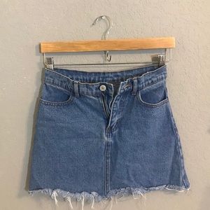 Denim skirt